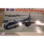 Airfix 1/72 scale B29 Super Fortress. P&P Group 1 (£14+VAT for the first lot and £1+VAT for