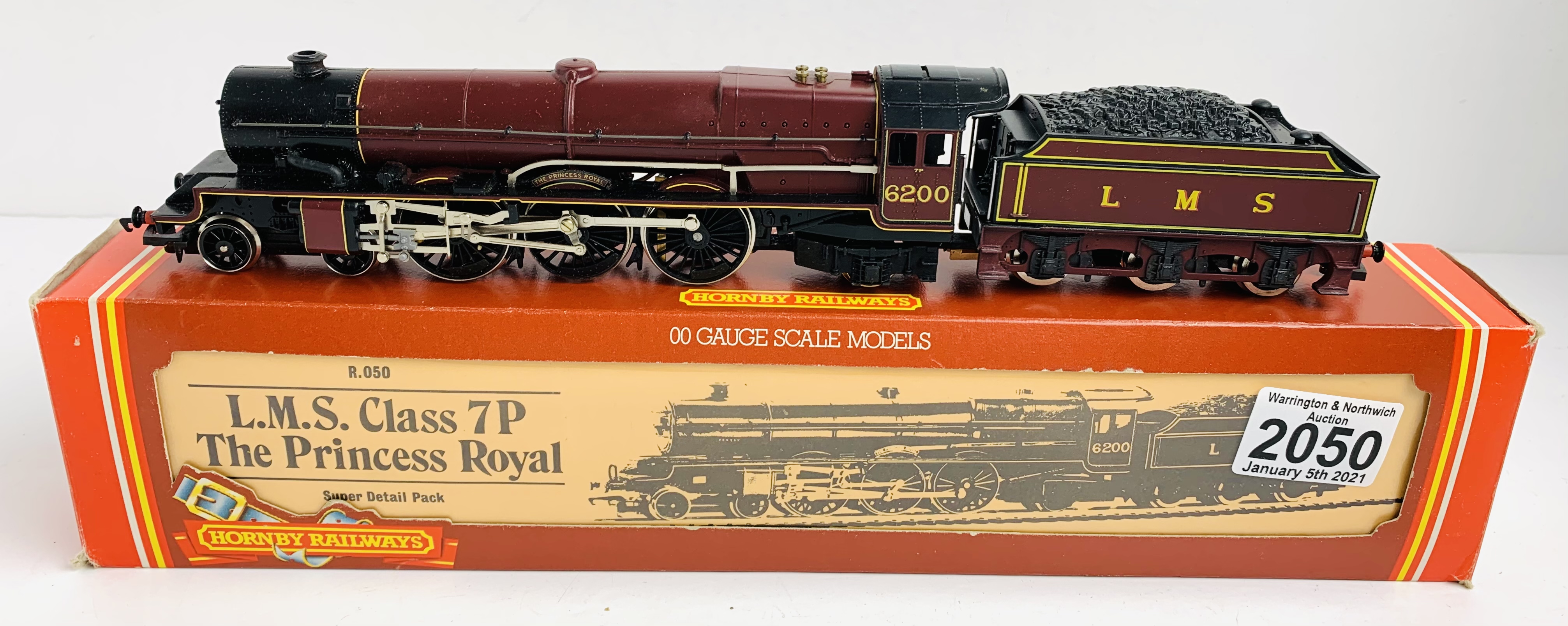 Hornby OO Gauge The Princess Royal Locomotive Boxed P&P Group 1 (£14+VAT for the first lot and £1+