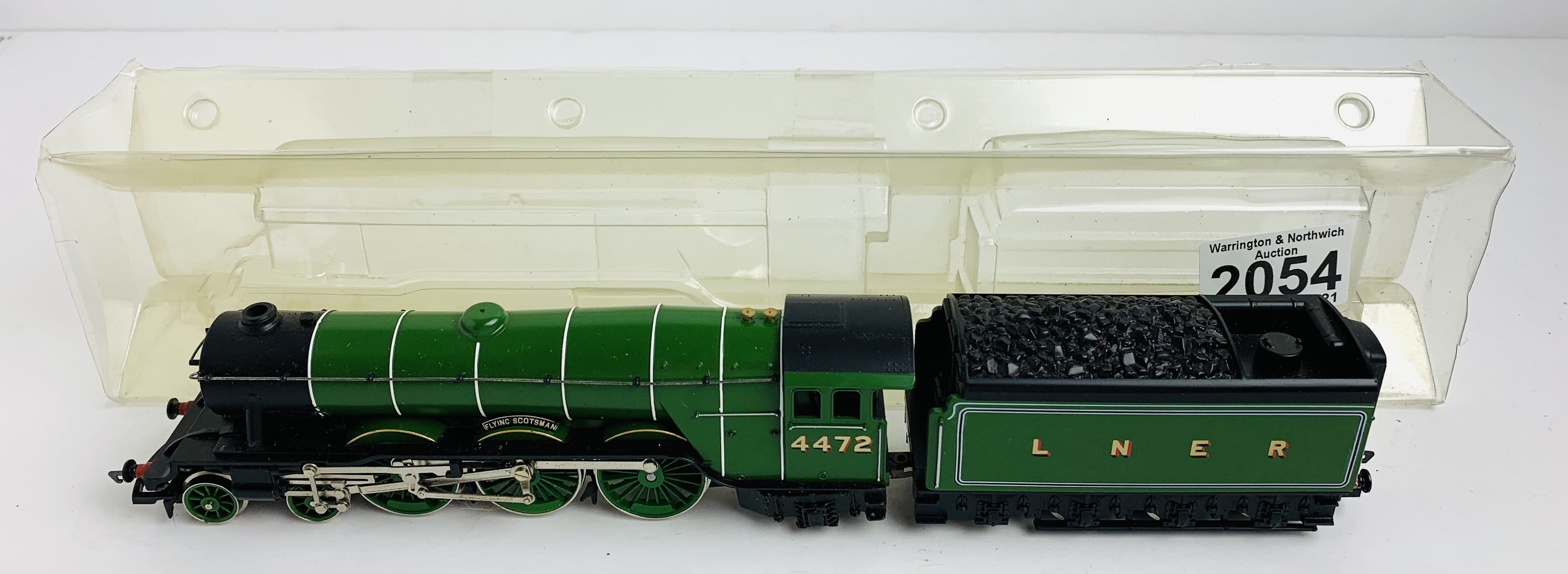 Hornby OO Gauge Flying Scotsman Locomotive Plastic Sleeve Only P&P Group 1 (£14+VAT for the first