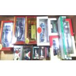 Thirteen OO scale vehicles including artics, cars, heavy haulage etc. P&P Group 2 (£18+VAT for the