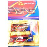 Corgi OOC OM 49903 Go North East two bus set 1092/1200. P&P Group 1 (£14+VAT for the first lot