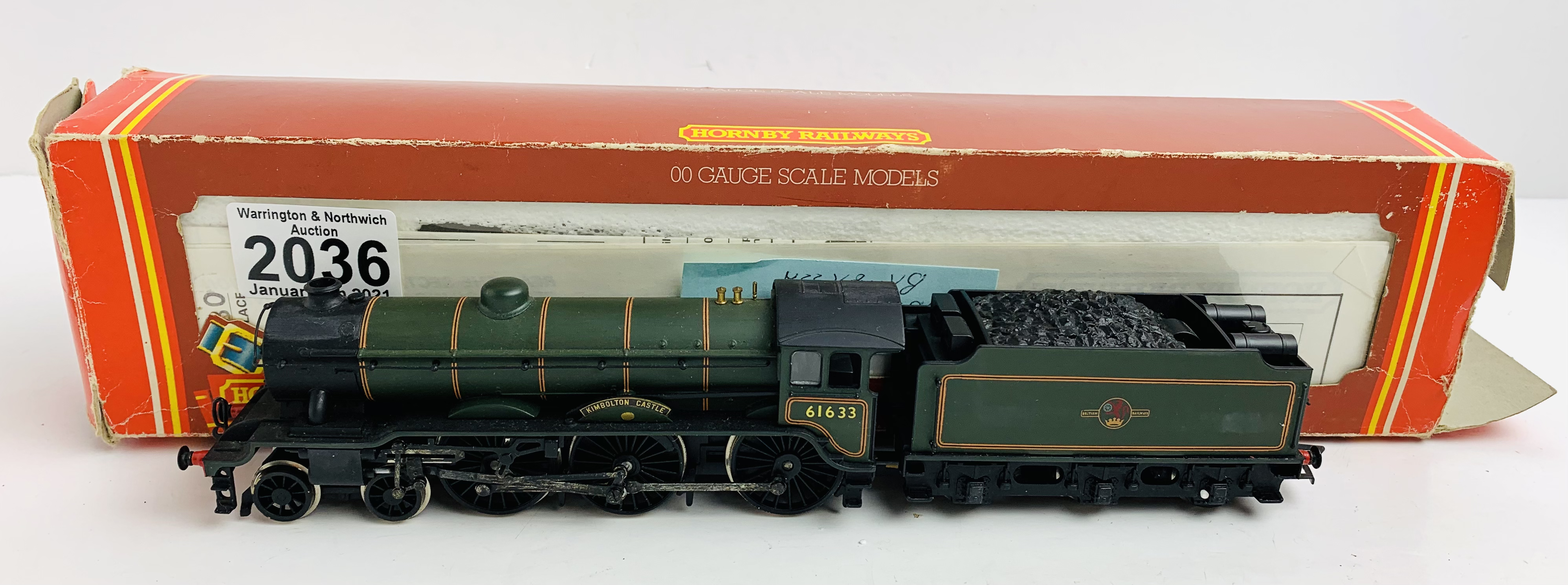 Hornby OO GaugeKimbolton Castle Locomotive Boxed P&P Group 1 (£14+VAT for the first lot and £1+VAT