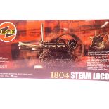 Airfix AO5871 1804 steam loco plastic kit. P&P Group 1 (£14+VAT for the first lot and £1+VAT for
