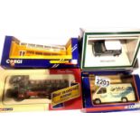 Four Corgi Classics vehicles including CC13304 Morris Dray Watneys. P&P Group 1 (£14+VAT for the