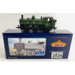 Bachmann 32-213DC OO Gauge GWR Green Pannier Boxed P&P Group 1 (£14+VAT for the first lot and £1+VAT