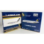 2x Phoenix 1:400 Scale Aircraft Diecast Model Aircraft - In Boxes (ALL WHEELS PRESENT & OK) P&P