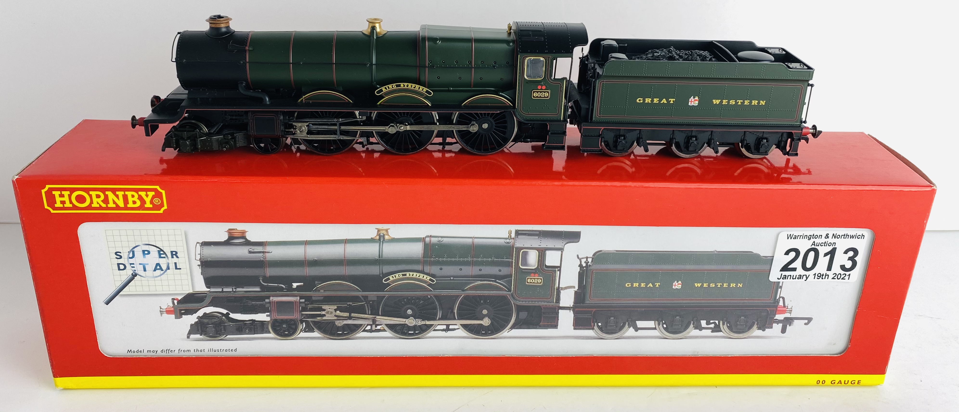 Hornby R2233 OO Gauge King Steven Boxed P&P Group 1 (£14+VAT for the first lot and £1+VAT for