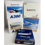 5x 1:400 Scale Aircraft Diecast Model Aircraft **WITH FAULTS SOLD AS SEEN !** P&P Group 2 (£18+VAT