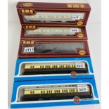 5x Airfix OO Gauge Coaches Boxed P&P Group 1 (£14+VAT for the first lot and £1+VAT for subsequent