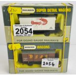 2x Wrenn OO Gauge Wagons - W5009 & W5052- Both Boxed P&P Group 1 (£14+VAT for the first lot and £1+