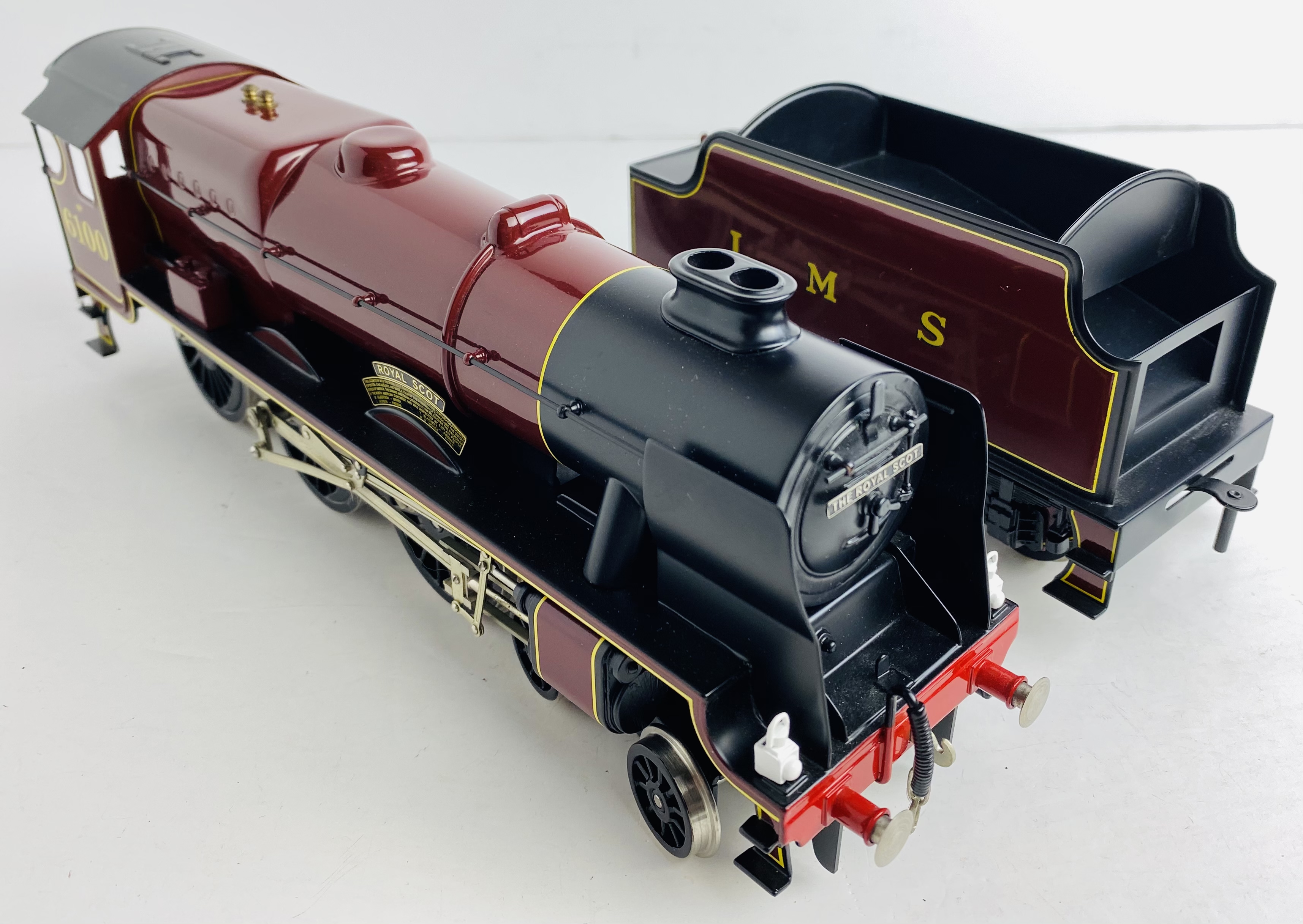 Bassett Lowke O Gauge BL99016 Royal Scot 6100 LMS Crimson Boxed. P&P Group 2 (£18+VAT for the - Image 3 of 5