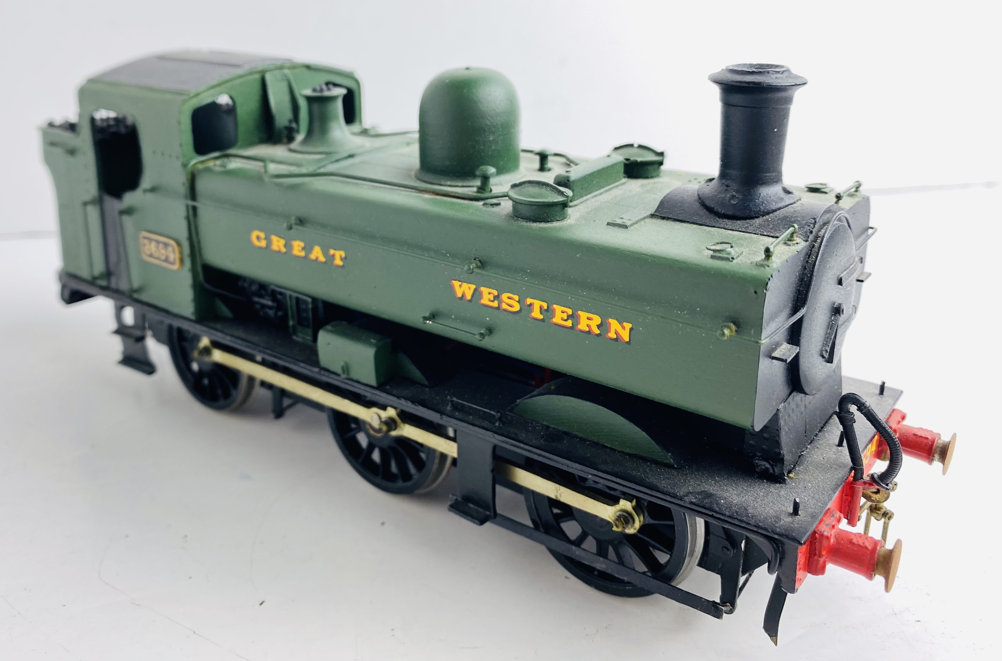 Finescale Kit Built O Gauge Pannier Tank GWR Loco - Finished & Painted to a High Standard P&P - Image 2 of 3