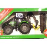 Siku 1:32 scale 3657 Forestry tractor with logs. P&P Group 1 (£14+VAT for the first lot and £1+VAT