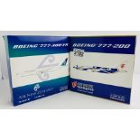 2x Phoenix 1:400 Scale Aircraft Diecast Model Aircraft - In Boxes (ALL WHEELS PRESENT & OK) P&P