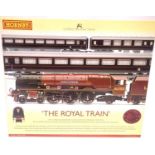 Hornby R2370 Royal Train pack Duchess of Sutherland, LMS Red and three Royal Coaches. P&P Group