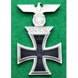 German WWI type Iron Cross 1st Class with WWII type spange. P&P Group 1 (£14+VAT for the first lot
