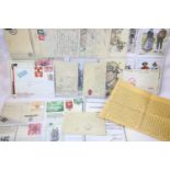 Collection of German Third Reich and WWII type postcards, mostly unused. P&P Group 1 (£14+VAT for