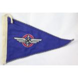 German Third Reich type DLV pennant, L: 34 cm, stamped Berlin and dated 1938. P&P Group 1 (£14+VAT