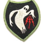 American WWII type Ghost Army patch with information. P&P Group 1 (£14+VAT for the first lot and £