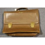 German WWII type Kriegsmarine Briefcase Dated 1941. P&P Group 2 (£18+VAT for the first lot and £3+
