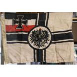 German Imperial WWI type battle flag, 90 x 60 cm. P&P Group 1 (£14+VAT for the first lot and £1+