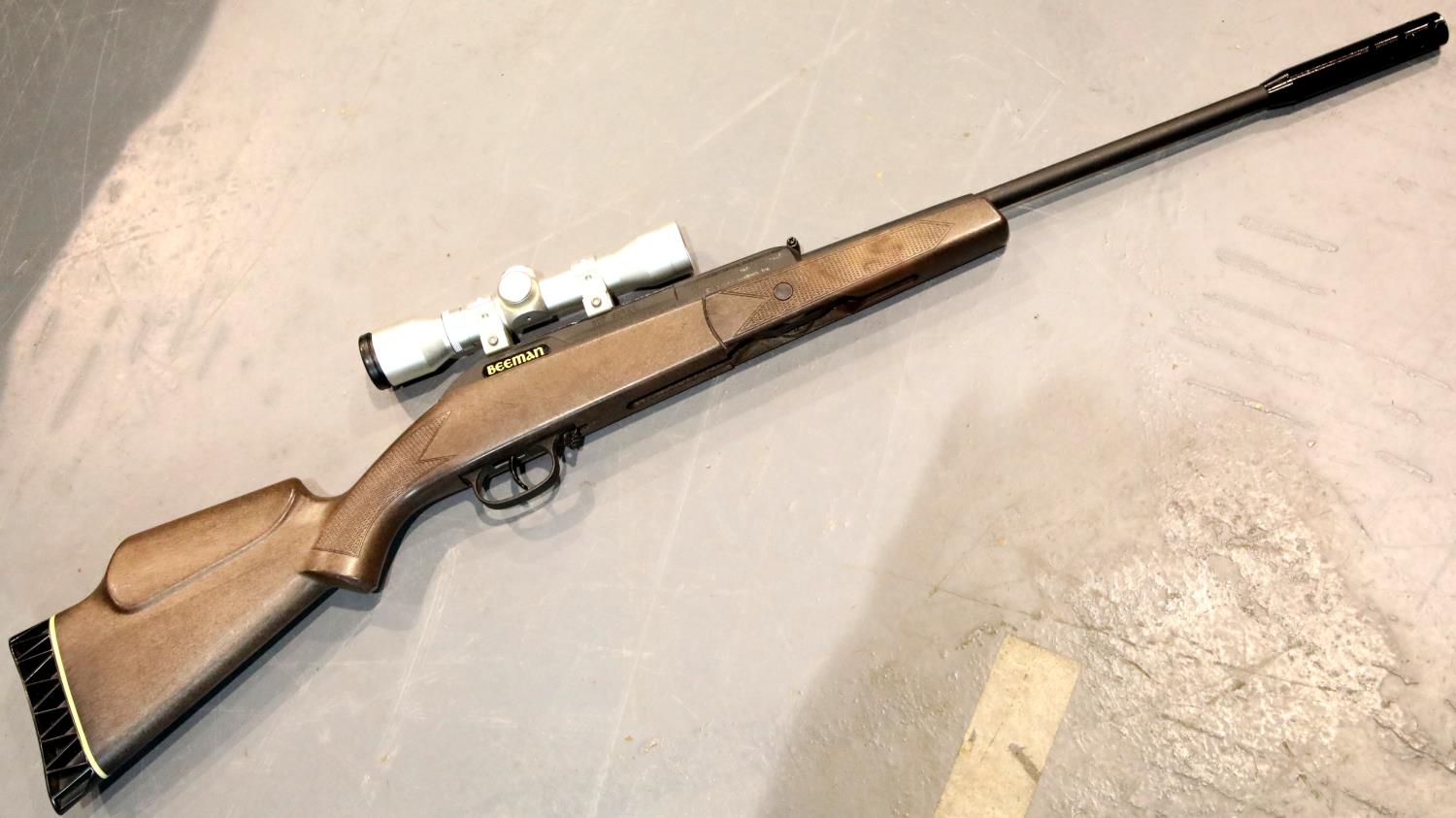 Beeman 177 air rifle with SMK sight. P&P group 3 (£25+VAT for the first lot and £5+VAT for - Image 2 of 2