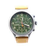 Gents Timex wristwatch, working at lotting. Dial D: 40 mm. P&P Group 1 (£14+VAT for the first lot