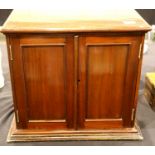 Victorian mahogany coin collectors cabinet with twelve drawers, 45 x 30 x 46 cm H. Not available for