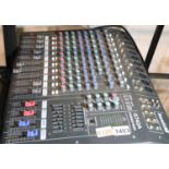 Soundlab G742A powered mixer. Not available for in-house P&P. Condition Report: All electrical items