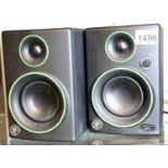 Two CR3 creative reference multimedia monitor speakers. P&P Group 3 (£25+VAT for the first lot