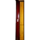 Cased beech wood W H Glasers for Stanley London slide rule, L: 78 cm. P&P Group 2 (£18+VAT for the