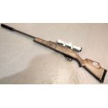 Beeman 177 air rifle with SMK sight. P&P group 3 (£25+VAT for the first lot and £5+VAT for