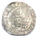 c1630 King Charles 1st Stuart hammered silver half crown strong portrait. P&P Group 1 (£14+VAT for