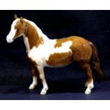 Skewbald Pinto Pony, H: 17 cm. P&P group 2 (£18+ VAT for the first lot and £3+ VAT for subsequent