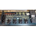 Zoom GFX-8 guitar effects processor, serial no 007535, no power lead. P&P group 2 (£18+ VAT for