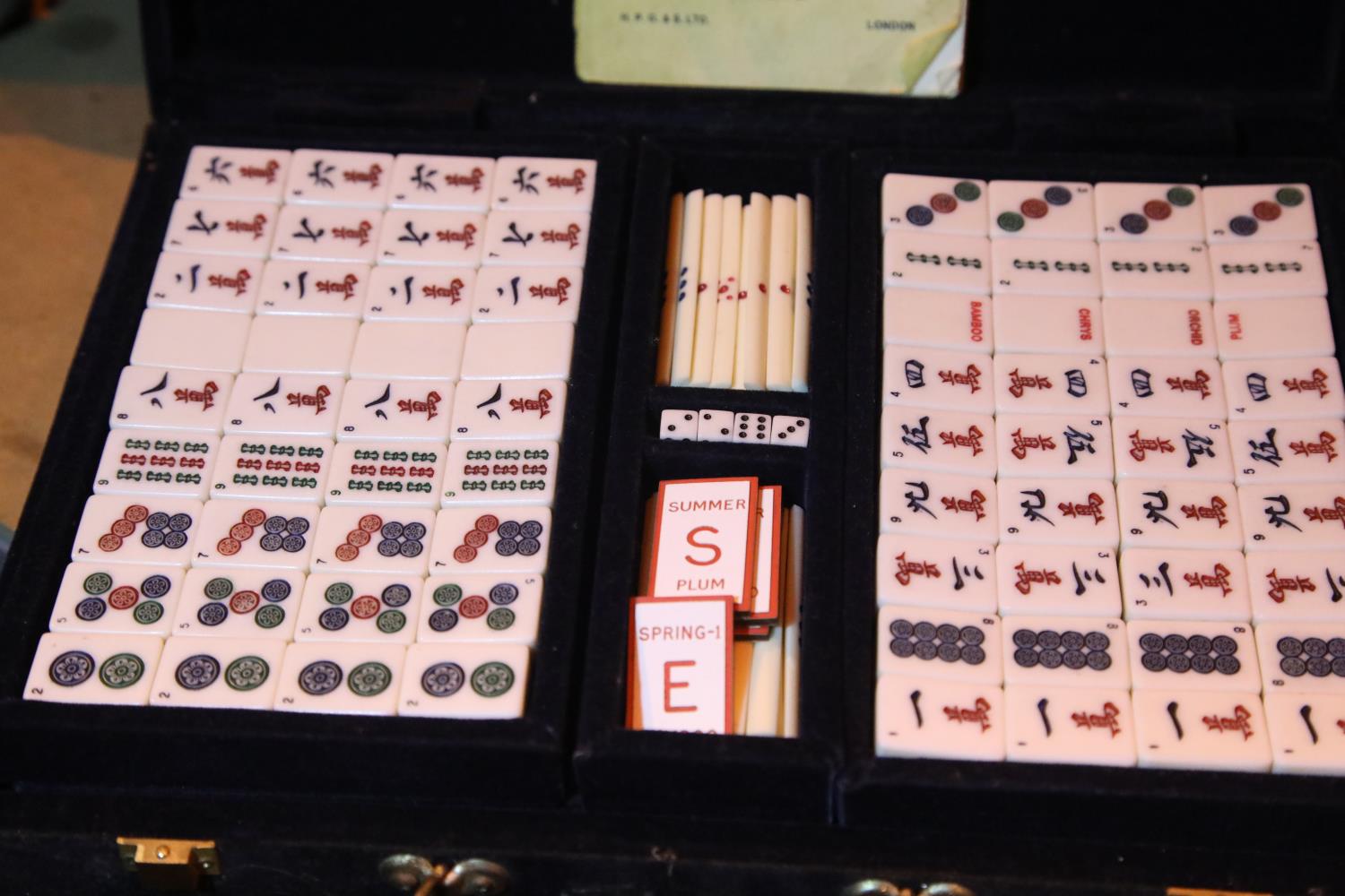 Cased Mahjong game by Jackpot. Not available for in-house P&P