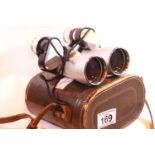 Pair of Savoy 10x40 cased binoculars. Not available for in-house P&P