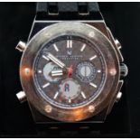 Michael Philippe new old stock Innovator gents wristwatch, cased. P&P Group 1 (£14+VAT for the first