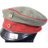 Prussian WWI type Wurttemberg Regiment NCOs Field Cap. P&P Group 1 (£14+VAT for the first lot and £