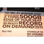 Boxed Sky + HD box (no remote). Not available for in-house P&P