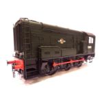 Dapol O Gauge 7D-008-000 class 08 BR green late crest, renumbered to D3082. P&P Group 2 (£18+VAT for
