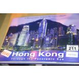 Photographic Panoramic view of Hong Kong hardback book by Fumio Okado. Not available for in-house