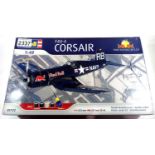 Revell 1/48 scale plastic kit F4U-4 Corsair the Flying Bulls. P&P Group 1 (£14+VAT for the first lot