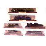 Six static locos, OO scale. P&P Group 2 (£18+VAT for the first lot and £3+VAT for subsequent lots)