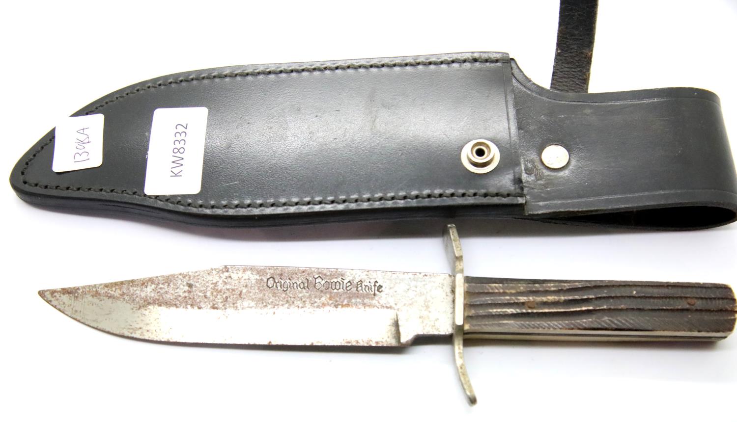 Large Bowie Type Knife Marked Original Bowie Knife To Blade P P Group 