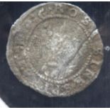 English hammered coin, House of Tudor AR halfgroat, London Mint. P&P Group 1 (£14+VAT for the