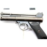 Webley and Scott .177 MK1 air pistol. P&P Group 1 (£14+VAT for the first lot and £1+VAT for