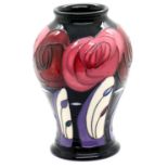 Moorcroft vase in the Bella Houston pattern, H: 16 cm. P&P Group 2 (£18+VAT for the first lot and £
