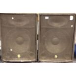 Pair of Wharfedale P10 SVP 15 speakers, continuous zoo what peak 800W, 8HMs. Not available for in-