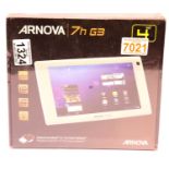 New boxed Arnova 7h G3 tablet, powered by Android 4.0 Ice Cream Sandwich. P&P Group 2 (£18+VAT for